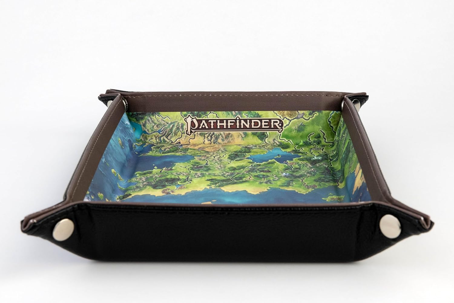 FanRoll by Metallic Dice Games Officially Licensed Pathfinder Map Dice Tray