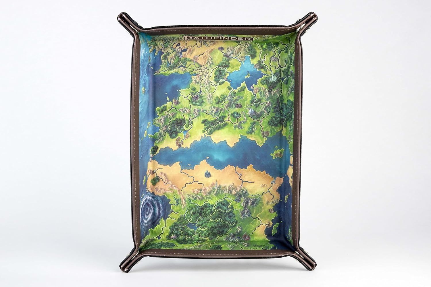 FanRoll by Metallic Dice Games Officially Licensed Pathfinder Map Dice Tray