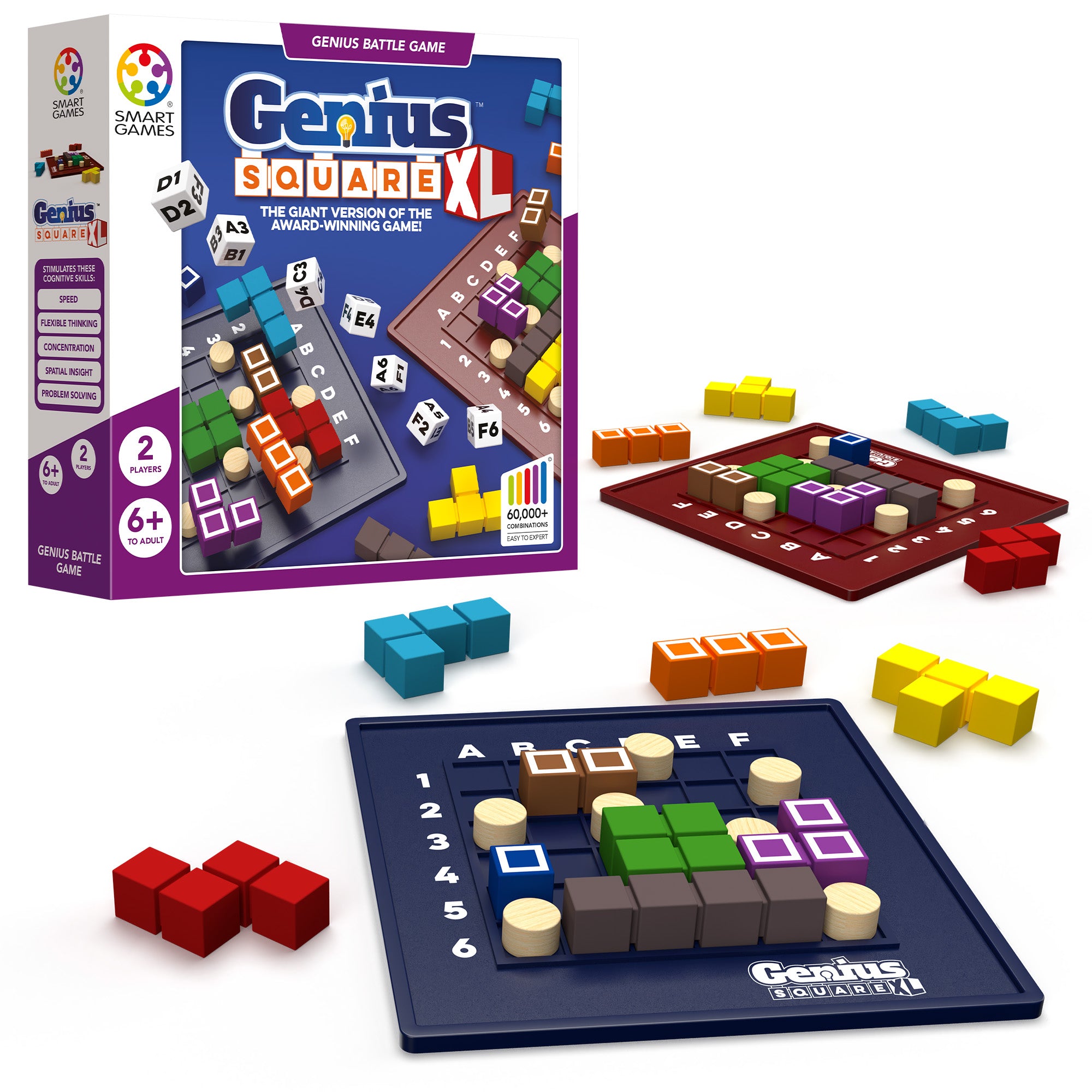 SmartGames Genius Square XL Board game Logical