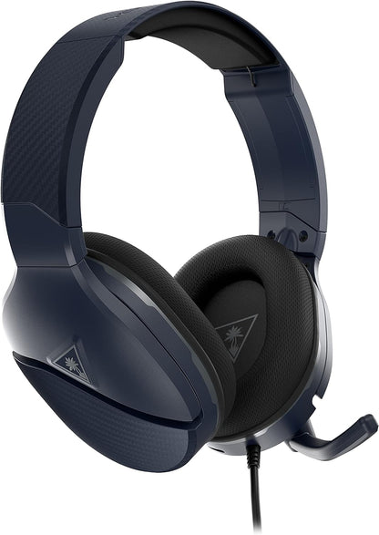 Turtle Beach Recon 200 Gen 2 Blue Amplified Gaming Headset - PS4, PS5, Xbox Series X|S| One, Nintendo Switch & PC Recon 200 Blue Generation 2