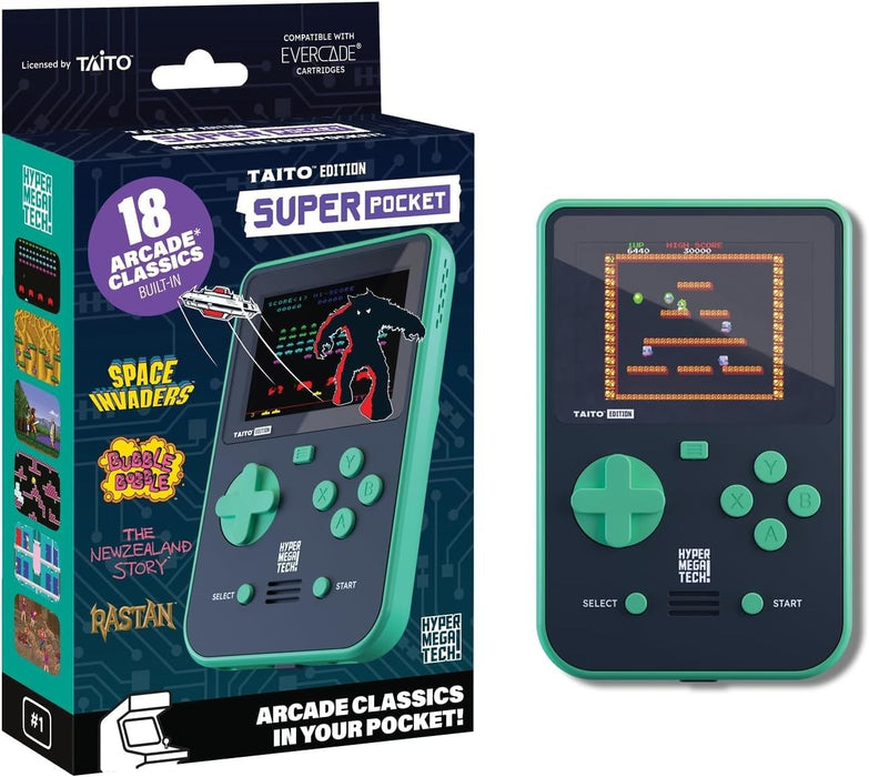 Hyper Mega Tech FG-TAPK-HMT-EFIGS Handheld Gaming Device, Green