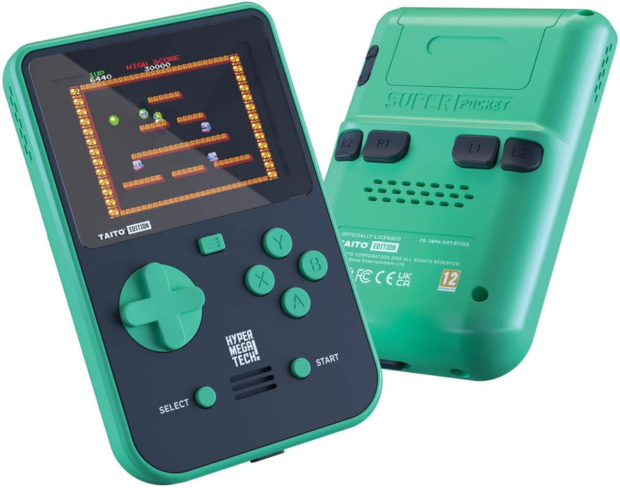 Hyper Mega Tech FG-TAPK-HMT-EFIGS Handheld Gaming Device, Green