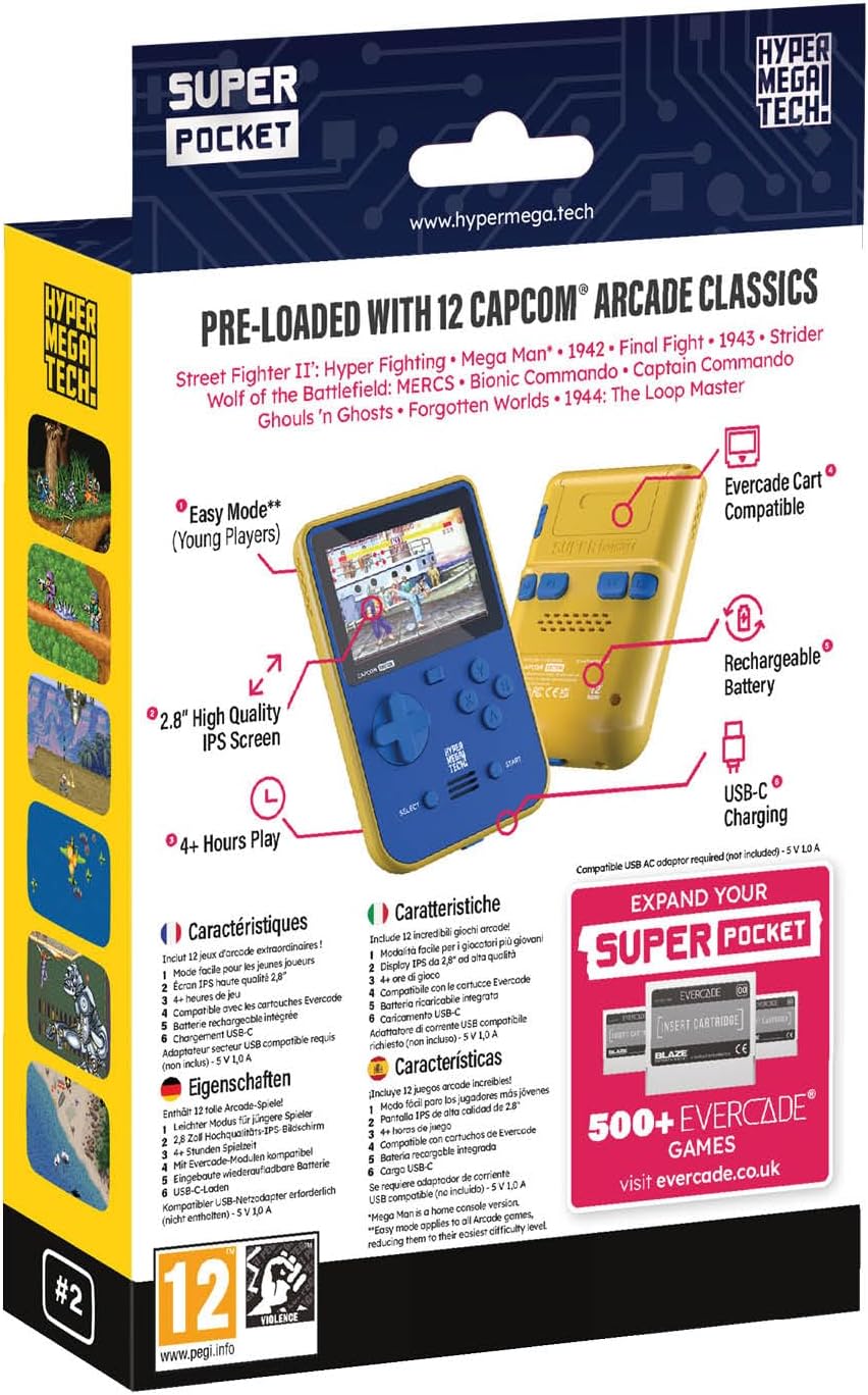 Hyper Mega Tech FG-CAPK-HMT-EFIGS Handheld, Blue