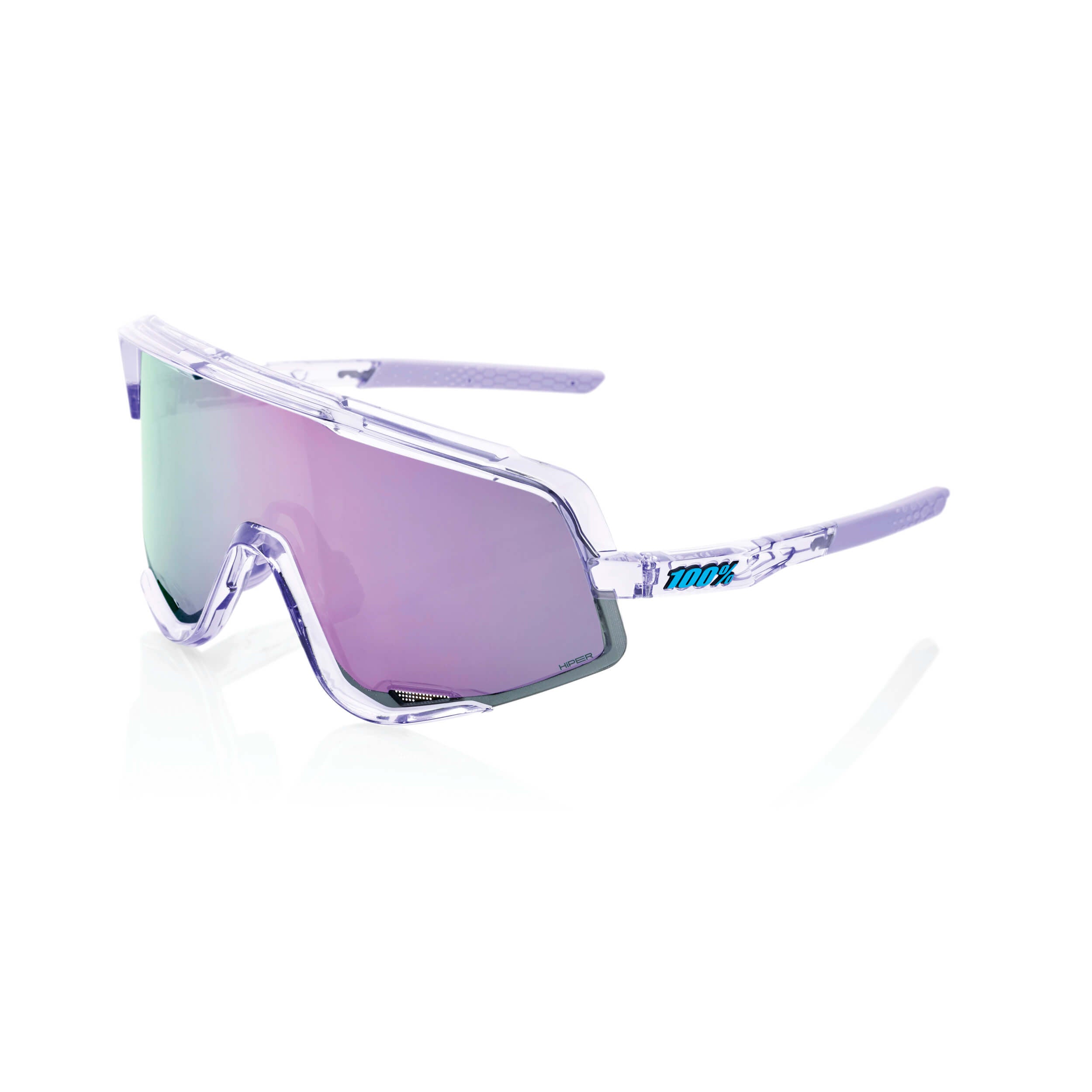 100% Glendale Sport Performance Cycling Sunglasses - MTB, Dirt Bike, & Road Biking Eyewear with Interchangeable Lens