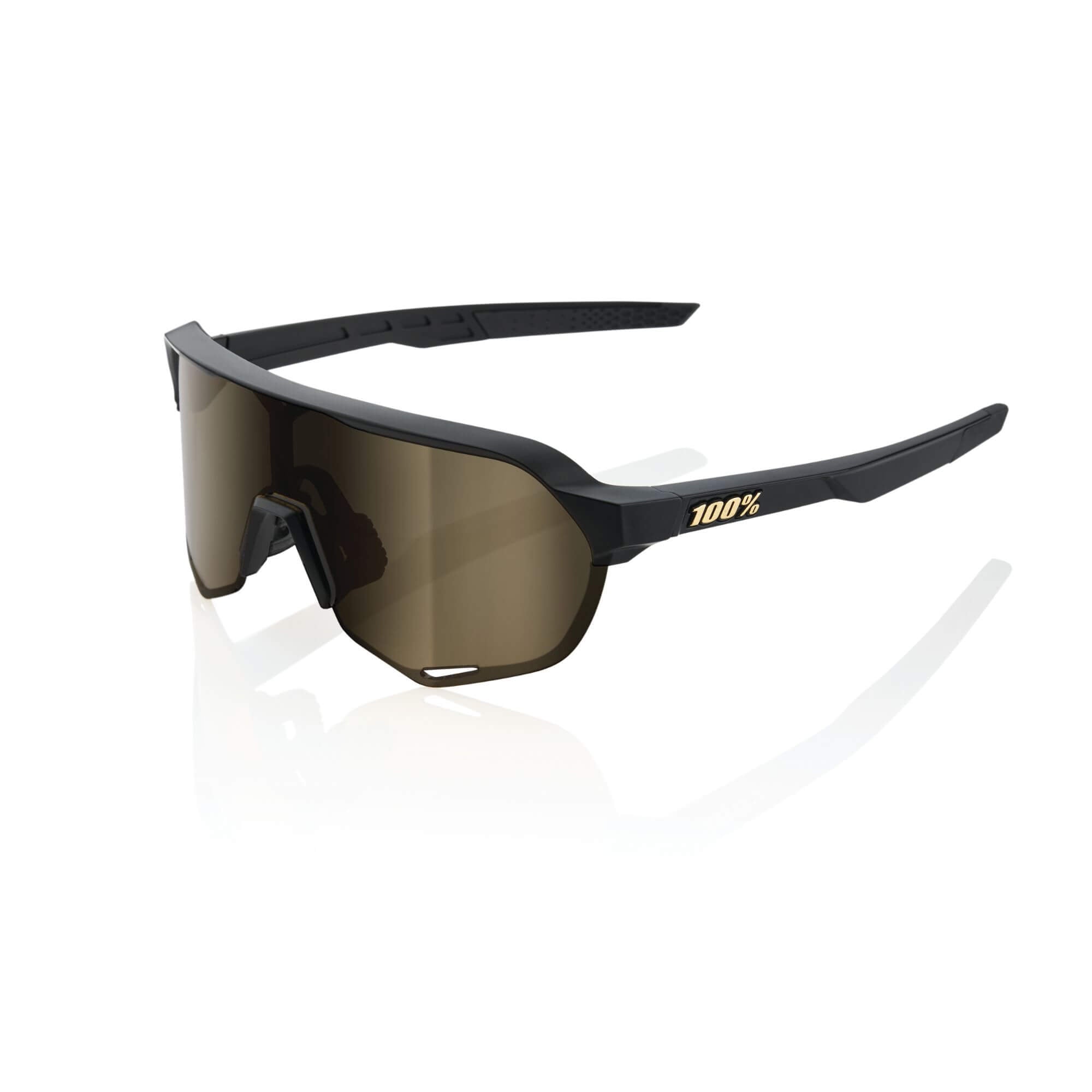 100% S2 Sport Performance Cycling Sunglasses Premium Vented Baseball Road Bike & Triathlon Eyewear with Interchangeable Lens