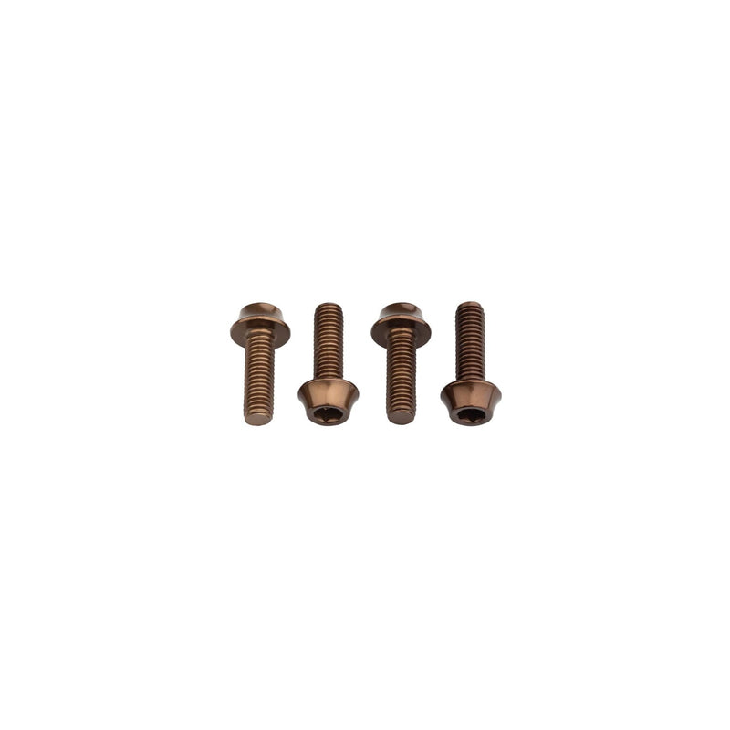 Wolf Tooth Water Bottle Cage Bolts Espresso Set of 4