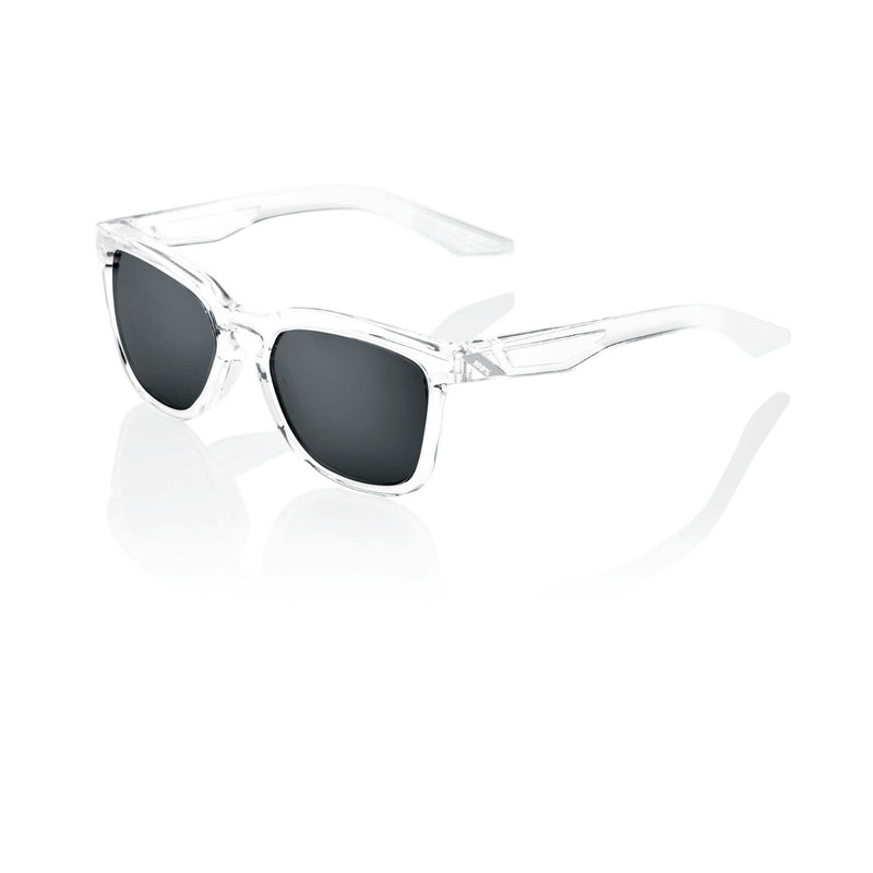 100% GAFAS HUDSON - Polished Crystal Haze - Black Mirror Lens