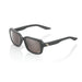 100% Gafas Ridleley Gris Suave, Lente ahumada, 168mm,77mm,75mm Unisex Adulto