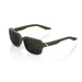 100% L60030-00002 Gafas de Sol, Verde, 168mm,77mm,75mm Unisex Adulto