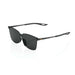 100% Legere Square Ultralight Rimless Sunglasses - Durable Frameless Active Performance Eyewear w/Rubber Temple & Nose Grip