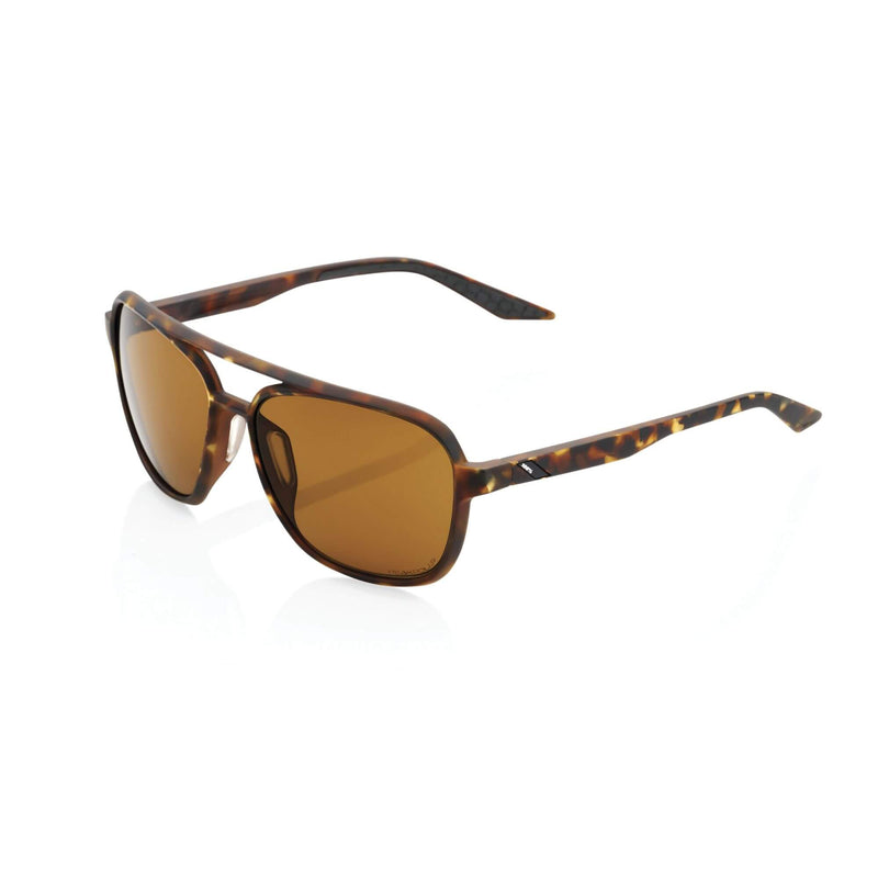 100% GAFAS KASIA - Soft Tact Havana - Bronze PEAKPOLAR Lens