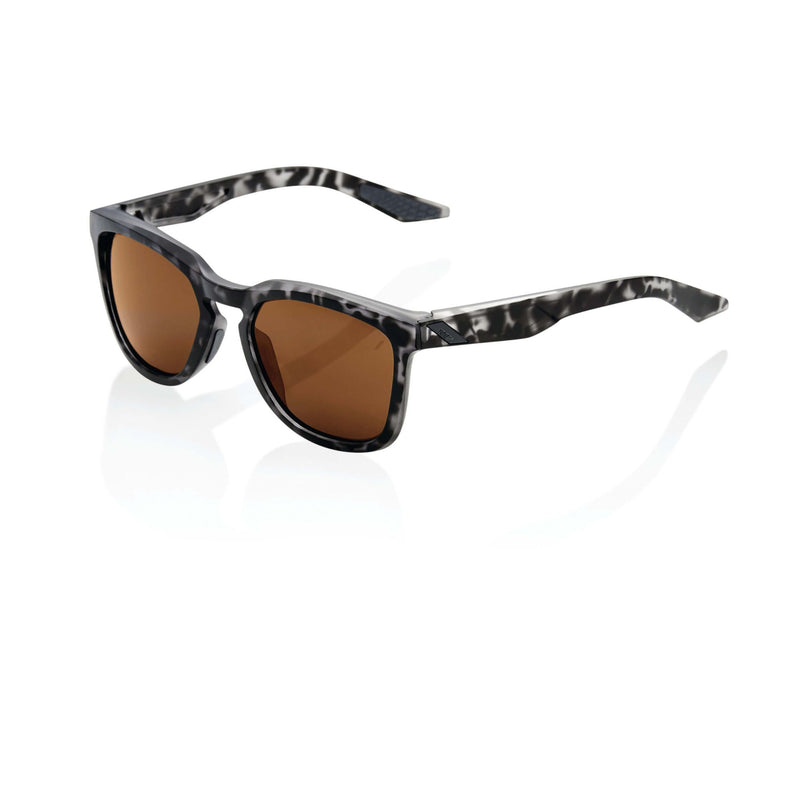 100% Hudson Classic Men's Sunglasses Soft Durable Lightweight Active Performance Eyewear Comfortable Rubber Temple Nose Grip