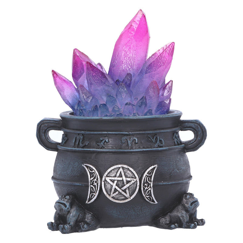 Quartz Cauldron With Light-Up Crystal