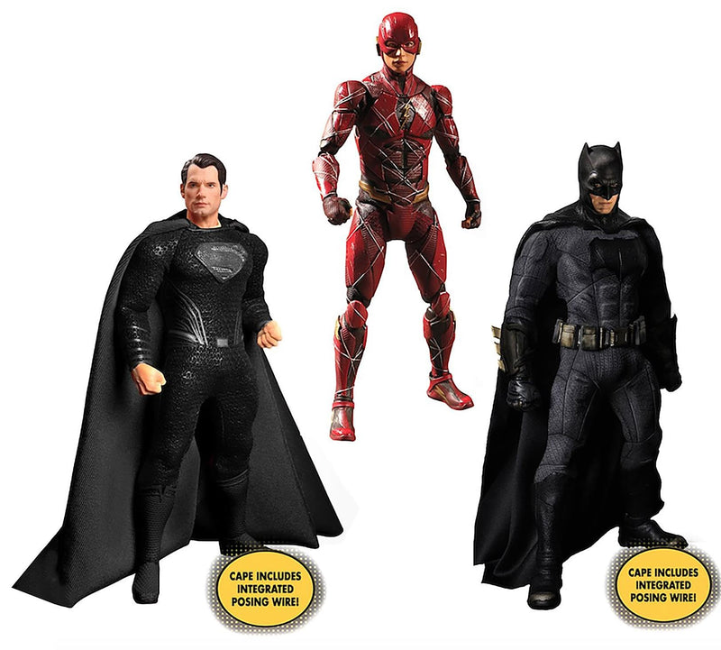 Mezco Toys Zack Snyder's Justice League 1/12 Deluxe Steel Box Set 15-17 cm Figures