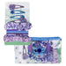 Hair Accessories Stitch 10 Pieces Blue Purple