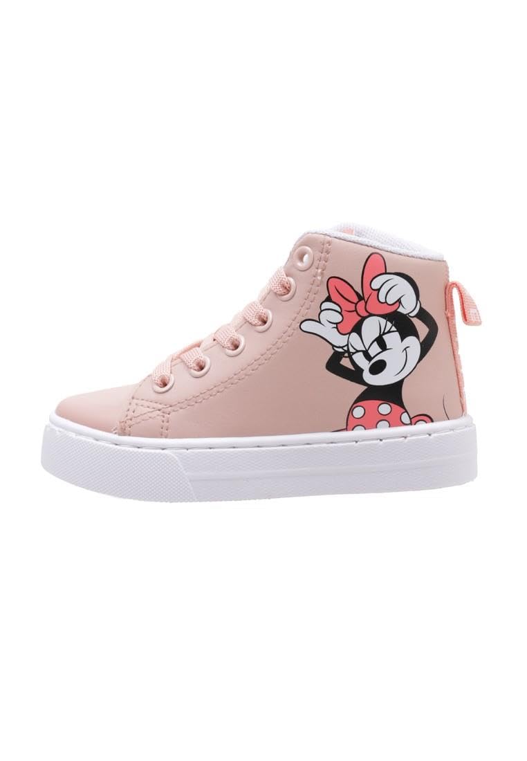 Kids Casual Boots Minnie Mouse Pink (Size: 28)