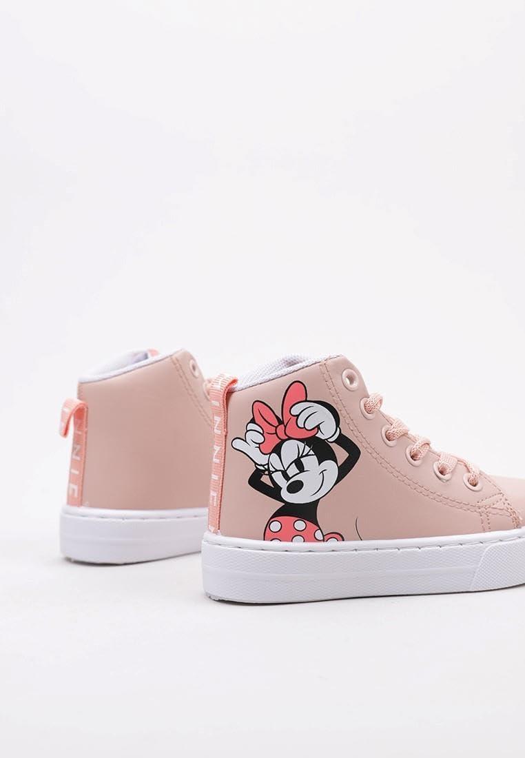 Kids Casual Boots Minnie Mouse Pink (Size: 30)