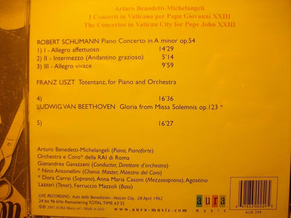 The Concertos In Vatican City For Pope John Xxiii (April 28Th 1962)