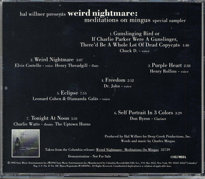 Weird Nightmare - Meditations On Mingus