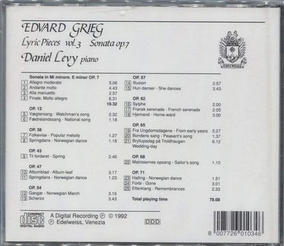 Lyric Pieces Vol 3