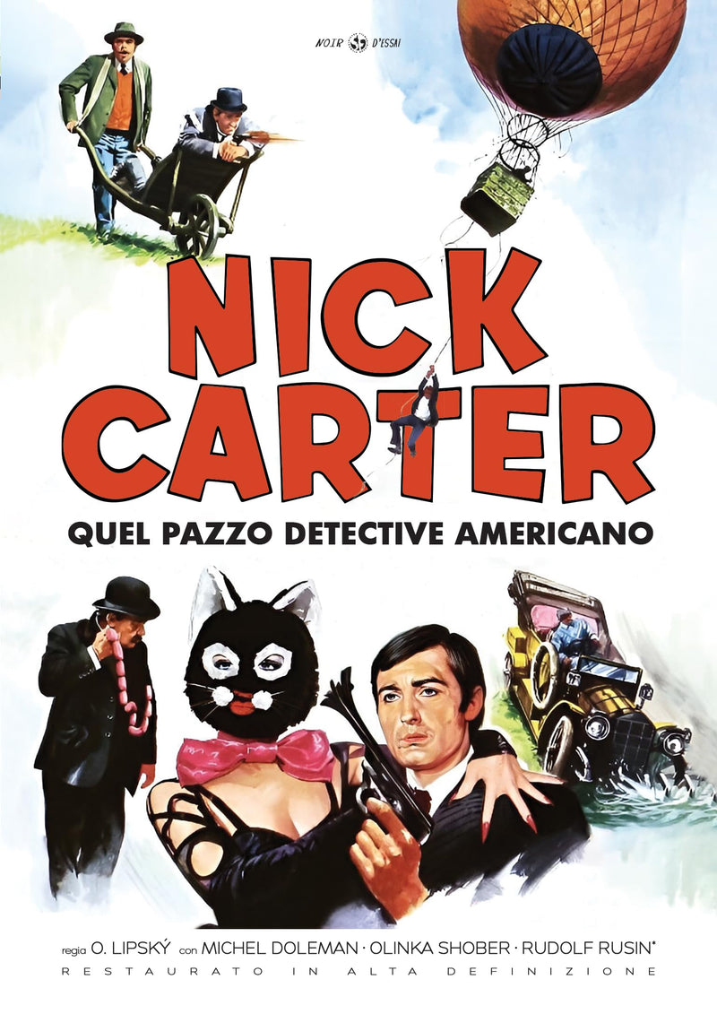 Nick Carter, Quel Pazzo Detective Americano, Restaurato in Hd