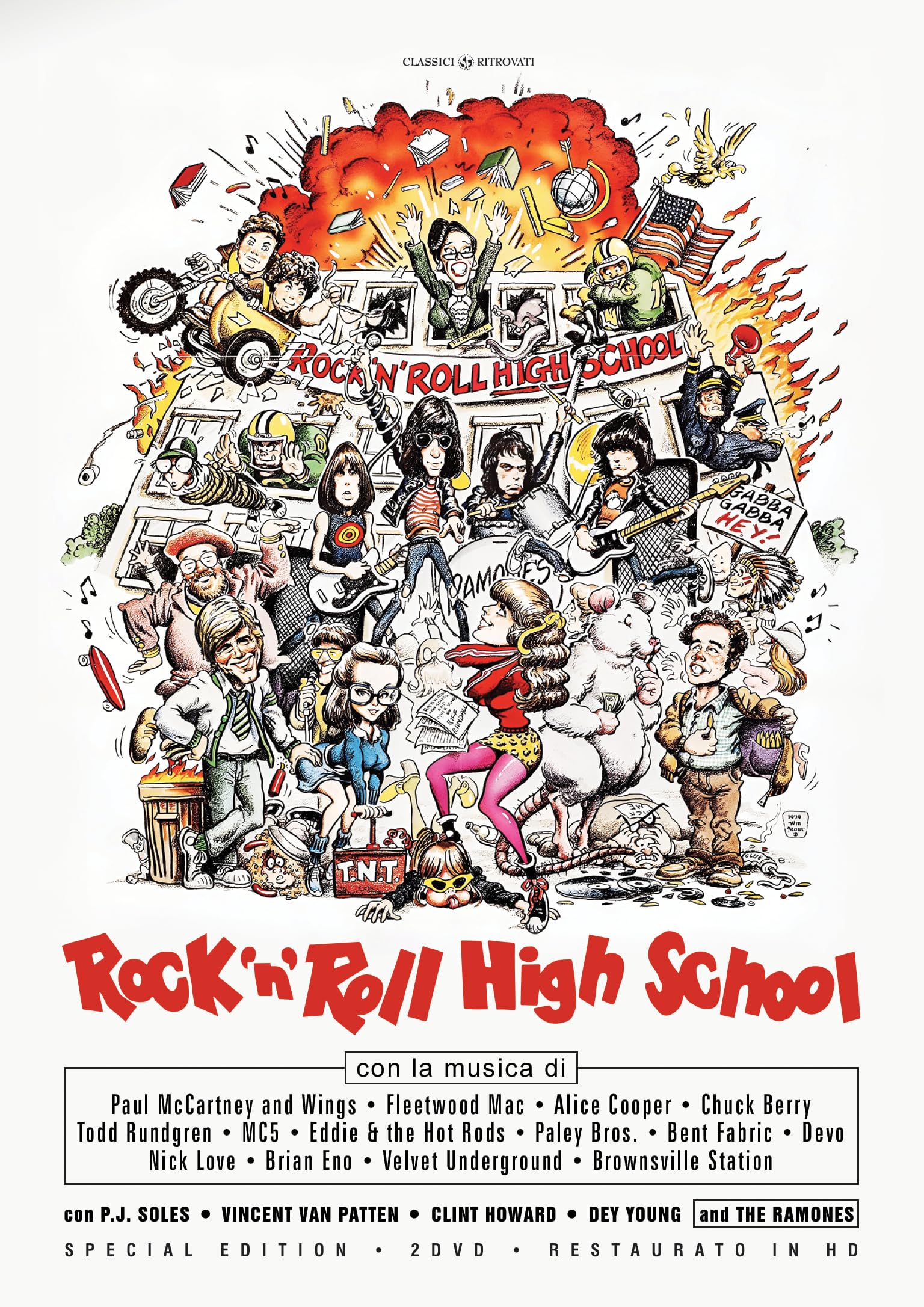 Rock 'N' Roll High School, Special Edition, Restaurato in Hd, 2 Dvd