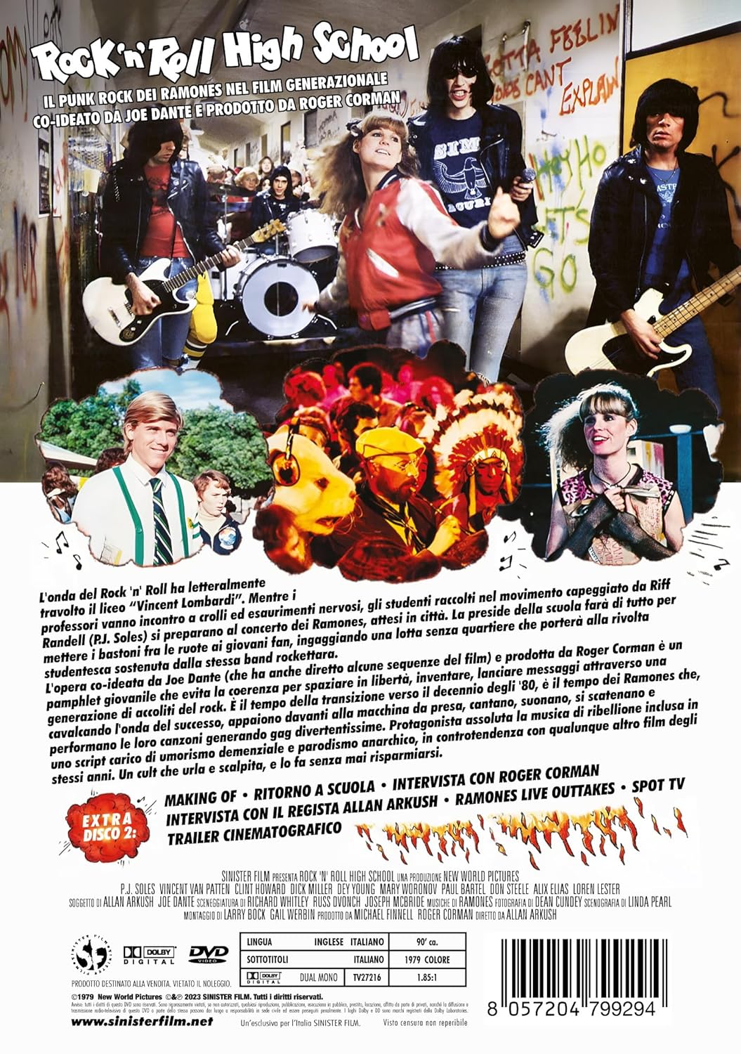 Rock 'N' Roll High School, Special Edition, Restaurato in Hd, 2 Dvd