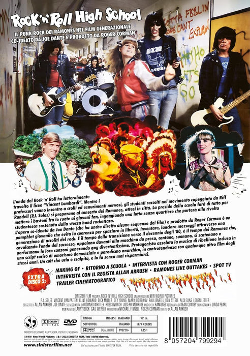 Rock `N` Roll High School (Special Edition) (Restaurato In Hd) (2 Dvd) - (Italian Import)