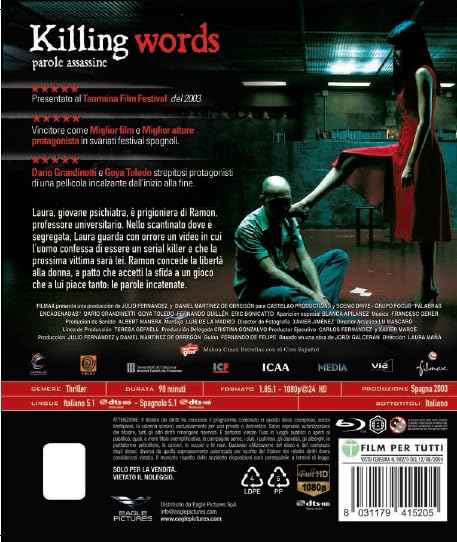 Killing Words - Parole Assassine - (Italian Import)