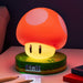Paladone Super Mushroom Digital Alarm Clock with Power Up Sound, Officially Licensed Nintendo Merchandise One Size Multicoloured