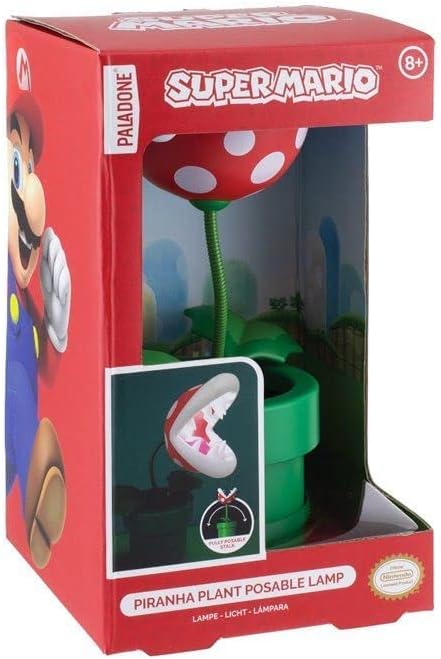 Piranha Plant Lamp Super Mario Bros Nintendo
