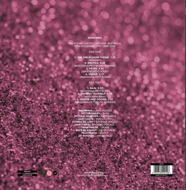 live sydney australia 1993 part one (pink