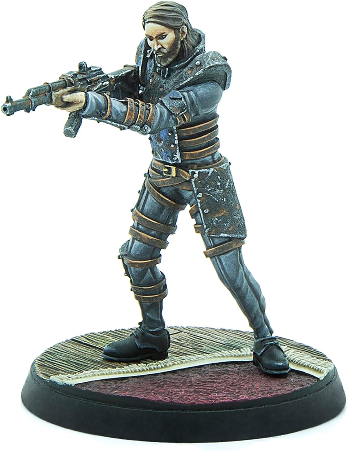 Modiphius Entertainment: Fallout: Wasteland Warfare Raiders - Operators Bosses - 3 Figures, Nuka World Wave, 32mm Multi-Part Resin Unpainted Mniatures