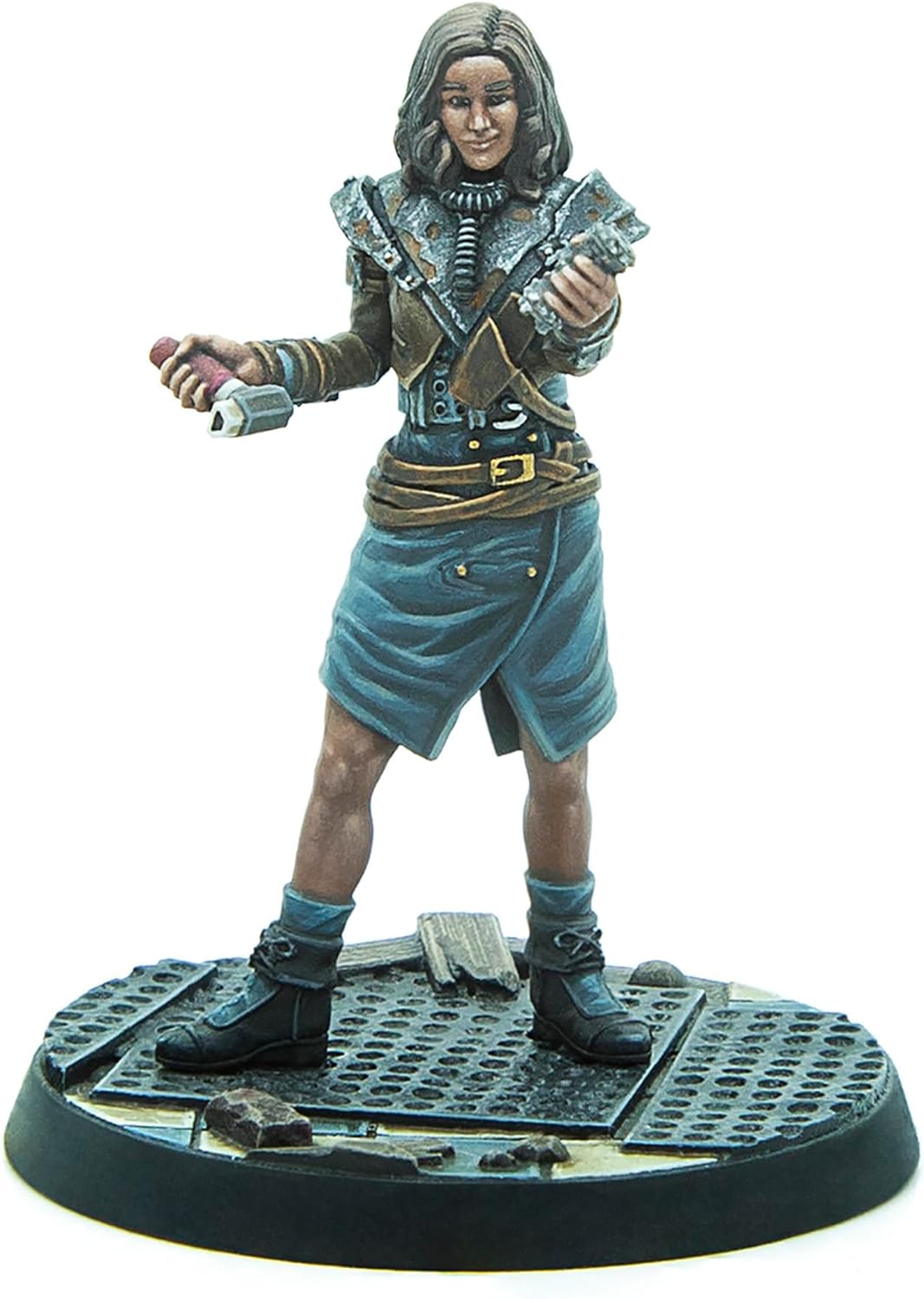 Modiphius Entertainment: Fallout: Wasteland Warfare Raiders - Operators Bosses - 3 Figures, Nuka World Wave, 32mm Multi-Part Resin Unpainted Mniatures