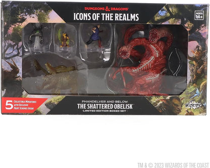 WizKids D&D Icons of The Realms: Phandelver and Below Miniatura prepeinte The Shattered Obelisk - Edición Limitada en Caja (Se