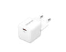 Intenso Power Adapter W30C GaN, USB-C Power Supply with 30 Watt and GaN Technology, White