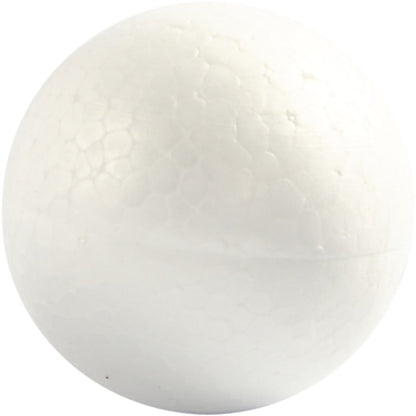 Ball, D: 5 cm, polystyrene, 5pcs
