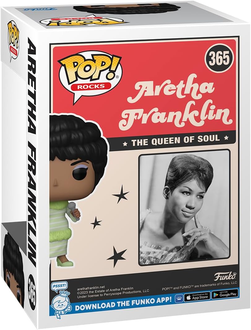 Funko Pop! Rocks: Aretha Franklin (Green Dress