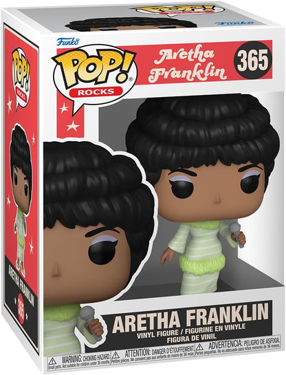 Funko Pop! Rocks: Aretha Franklin (Green Dress