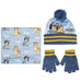 CERDÁ LIFE'S LITTLE MOMENTS Unisex Kinder Bluey Mütze, Handschuhe und Höschen Mütze