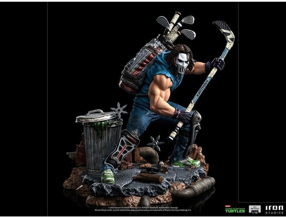 Iron Studios Les Turtles Ninja BDS Art Scale 1/10 Casey Jones 19 cm