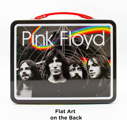 AQUARIUS Pink Floyd DSOM Fun Box - Sturdy Tin Storage Box with Plastic Handle & Embossed Front Cover - Officially Licensed Pink FloydMerchandise & Collectible Gift