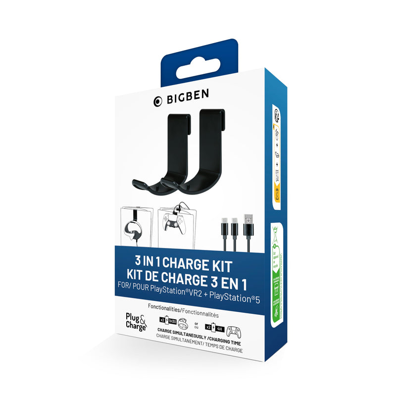 Kit di ricarica 3 in 1 per Playstation VR2 Our Nacon