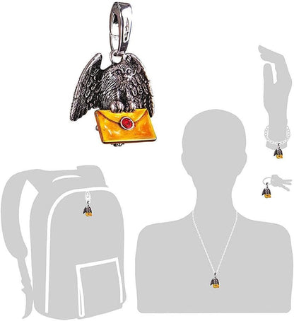 The Noble Collections Lumos Charm #5 Owl Post