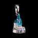 The Noble Collection Lumos Charm 3 Hogwarts Castle Coloured Silver