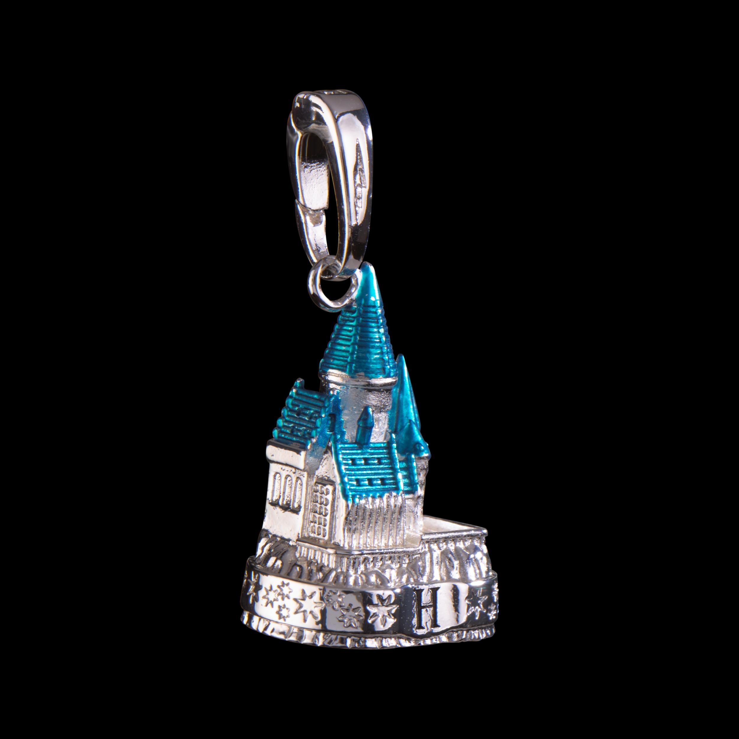 The Noble Collection Lumos Charm 3 Hogwarts Castle Coloured Silver