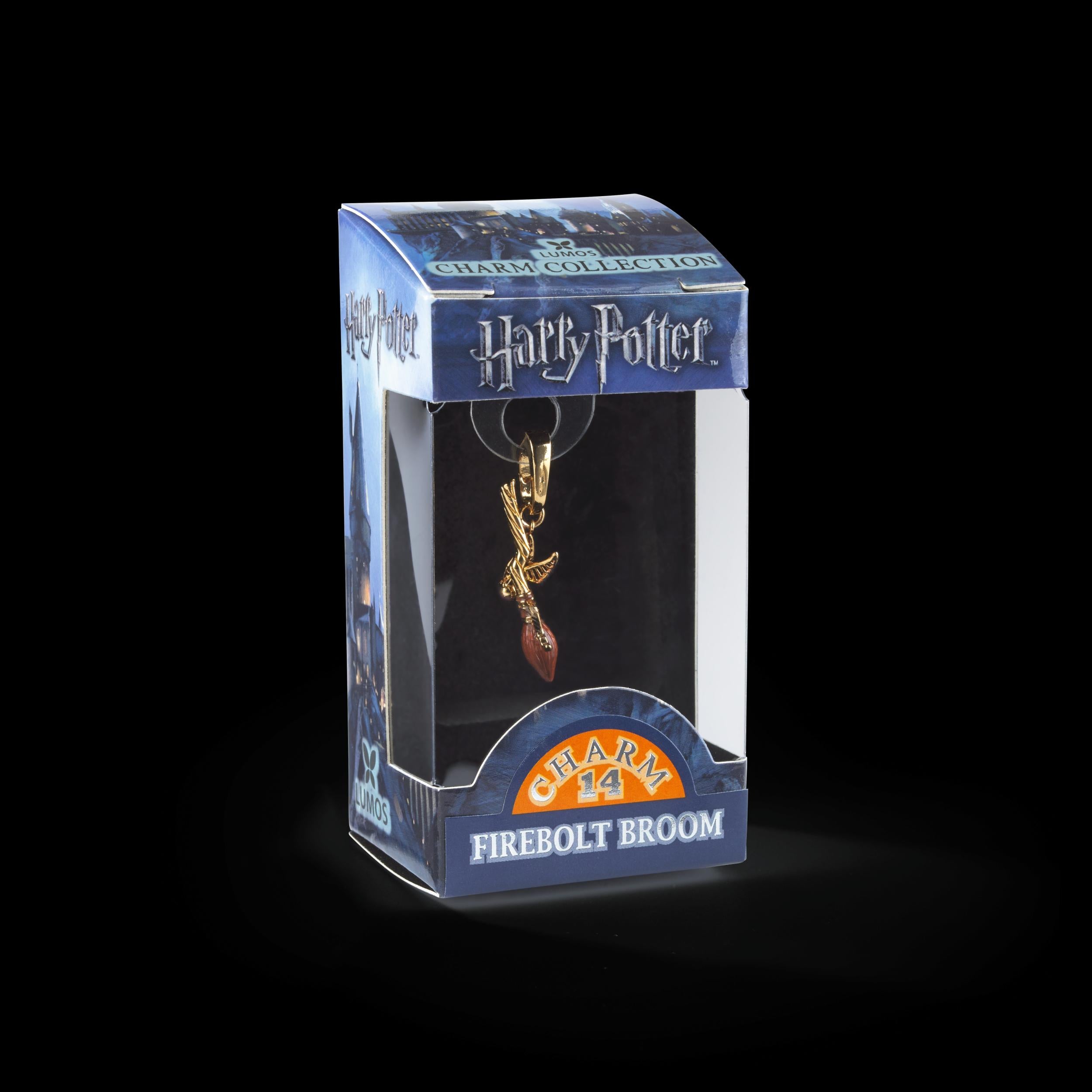 The Noble Collection Lumos Charm 14 Firebolt Broom
