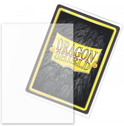 Arcane Tinmen ApS ART11821 Sleeves NonGlare Dragon Shield: Matte – Clear, Non Glare V2 (100