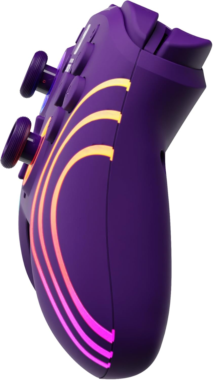 PDP Afterglow Wave Wireless Controller Purple Nintendo Switch Prismatic Purple