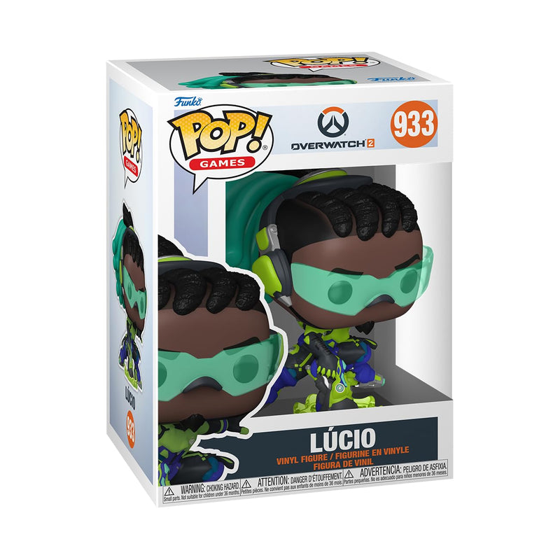 Funko POP! Games: OverWatch 2 Lucio - Overwatch 2 - Collectable Vinyl Figure - Gift Idea - Official Merchandise - Toys for Kids & Adults - Video Games Fans - Model Figure for Collectors and Display